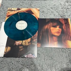 SIGNED WITH HEART Taylor Swift Midnights Jade Green Vinyl Insert